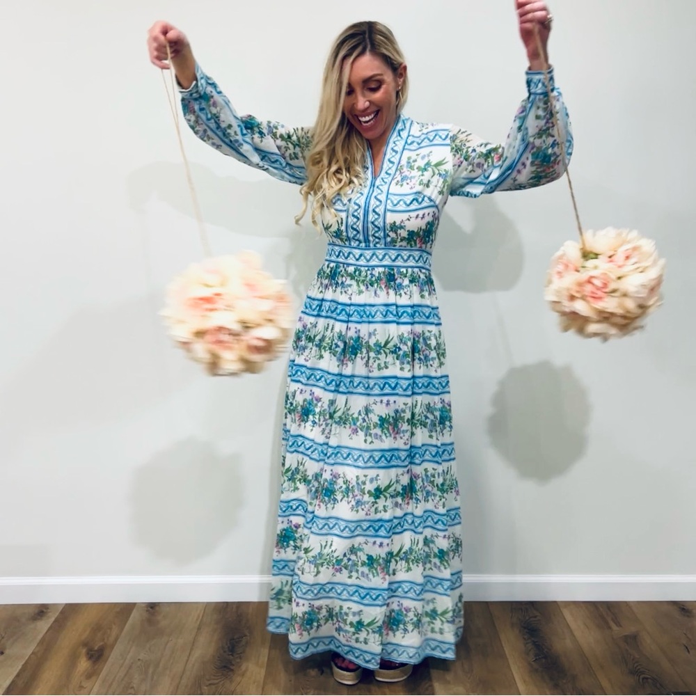 VTG Floral Maxi Dress